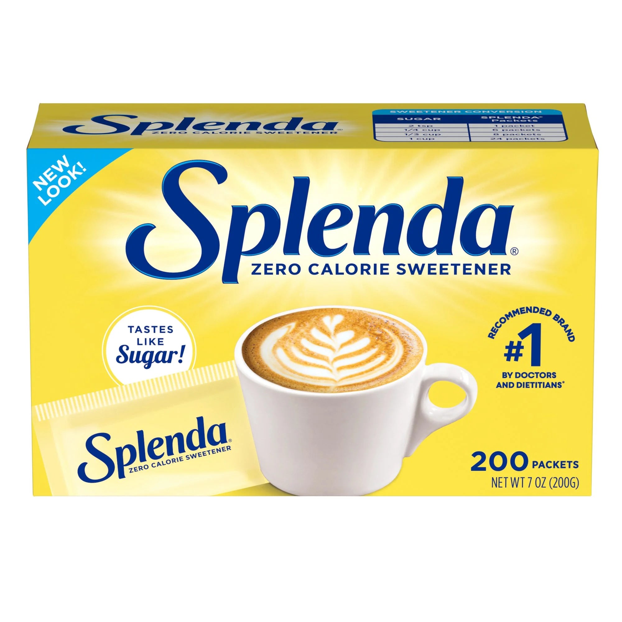 Splenda Sweetener Packets (200ct)