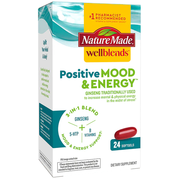 Nature Made Wellblends™ Positive Mood & Energy™ (24ct)